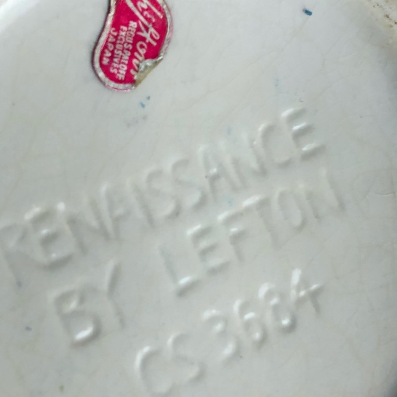 Vintage Lefton Renaissance Cherub Pitcher - Picture 3 of 7